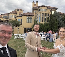 Inclusive wedding ceremony moment